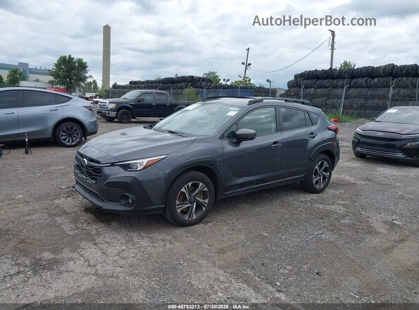 JF2GUHDCXSH228289 2025 SUBARU CROSSTREK Серый Передняя левая четверть