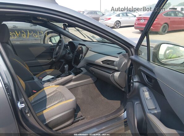 JF2GUSGD2T8216849 2026 SUBARU CROSSTREK Gray Widok wnętrza z przodu