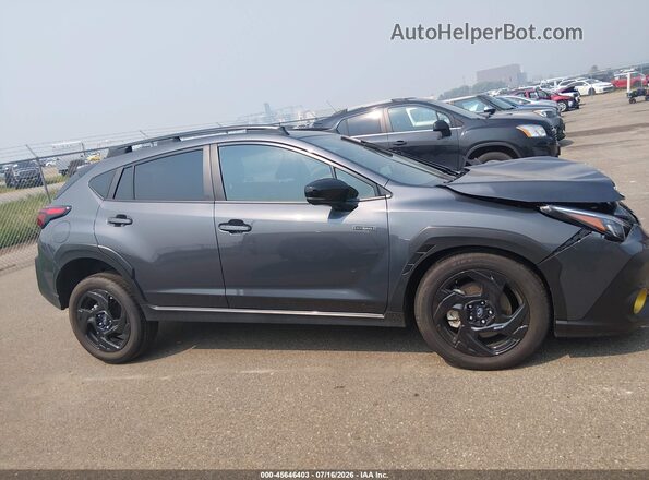JF2GUSGD2T8216849 2026 SUBARU CROSSTREK Gray Widok wnętrza z tyłu
