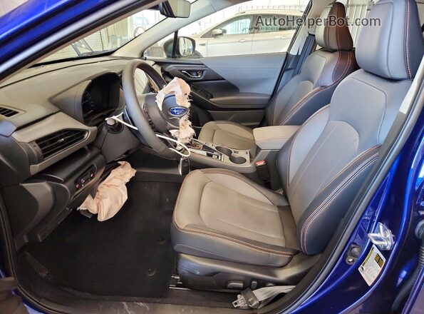 JF2GUSND6T8233138 2026 SUBARU CROSSTREK Синий Вид салона спереди
