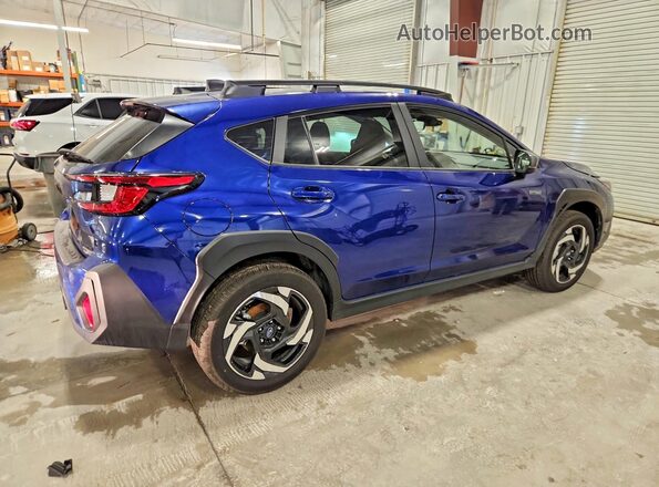 JF2GUSND6T8233138 2026 SUBARU CROSSTREK Синий Задняя правая четверть