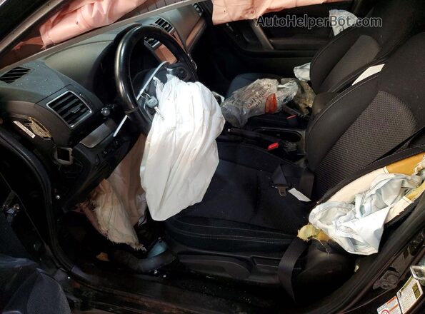 JF2SJAAC0HG476497 2017 SUBARU FORESTER Black Vista interior delantera
