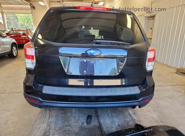 JF2SJAAC0HG583162 2017 SUBARU FORESTER Black უკანა ხედი