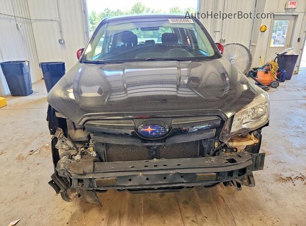 JF2SJAAC0HG583162 2017 SUBARU FORESTER Black წინა ხედი