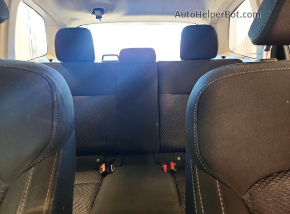 JF2SJAAC0HG583162 2017 SUBARU FORESTER Black უკანა სავარძლების ხედი
