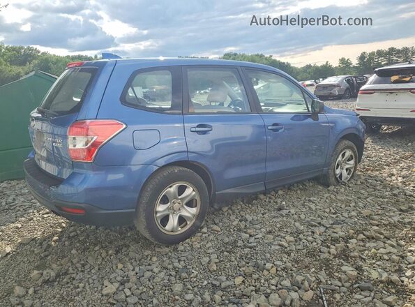 JF2SJAAC1GH510200 2016 SUBARU FORESTER Blue უკანა მარჯვენა