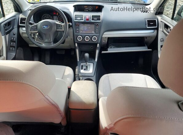 JF2SJAAC1GH510200 2016 SUBARU FORESTER Blue წინა პანელის ხედი