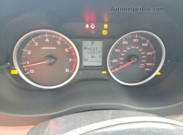JF2SJAAC1GH510200 2016 SUBARU FORESTER Blue ხელსაწყოთა პანელის ხედი