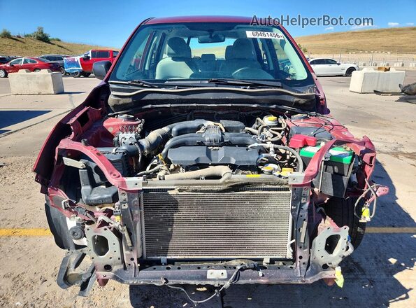 JF2SJAAC1GH553385 2016 SUBARU FORESTER Бордовый Вид спереди
