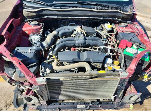 JF2SJAAC1GH553385 2016 SUBARU FORESTER Бордовый Вид подкапотного пространства