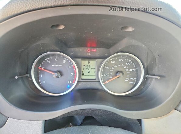 JF2SJAAC1GH553385 2016 SUBARU FORESTER Бордовый Вид щитка приборов