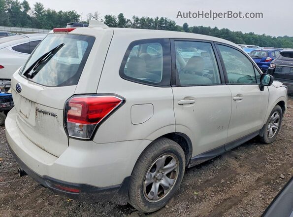 JF2SJAAC1HG463726 2017 SUBARU FORESTER White Trasero derecho