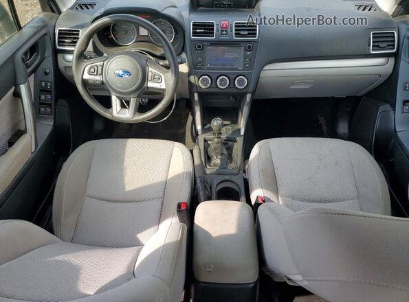 JF2SJAAC1HG463726 2017 SUBARU FORESTER White Vista del salpicadero