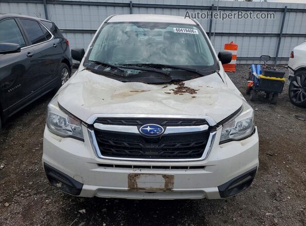 JF2SJAAC1HG463726 2017 SUBARU FORESTER White Vista frontal