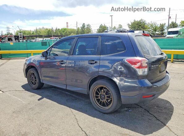 JF2SJAAC1HG491848 2017 SUBARU FORESTER Gray Rear left