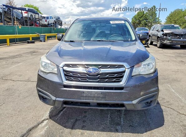 JF2SJAAC1HG491848 2017 SUBARU FORESTER Gray Front view