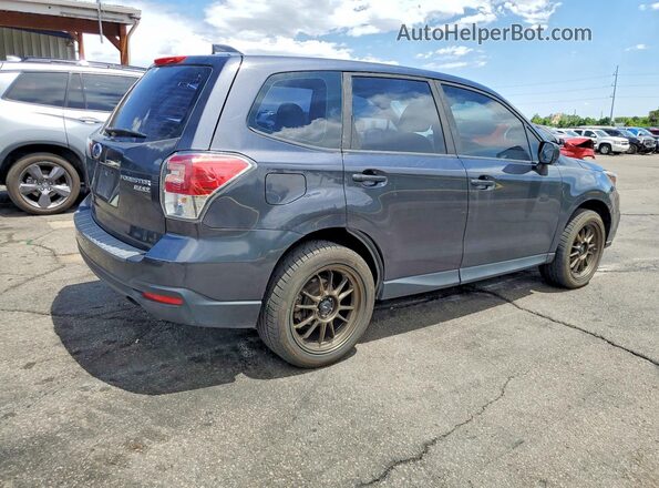 JF2SJAAC1HG491848 2017 SUBARU FORESTER Gray Rear right