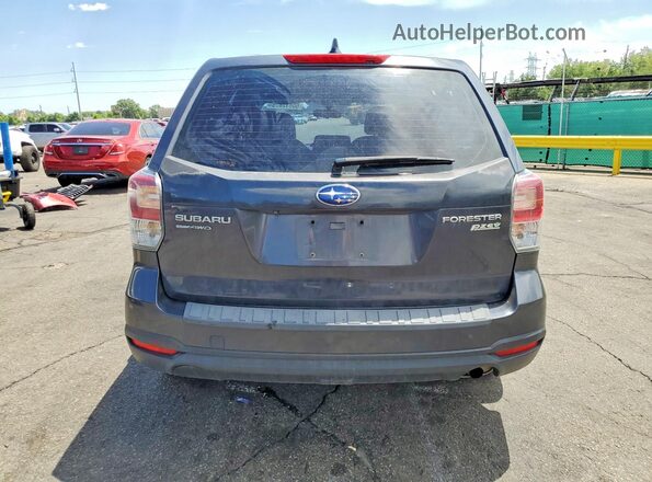 JF2SJAAC1HG491848 2017 SUBARU FORESTER Gray Rear view