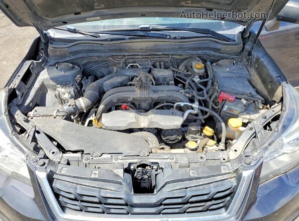 JF2SJAAC1HG491848 2017 SUBARU FORESTER Gray Rear interior view