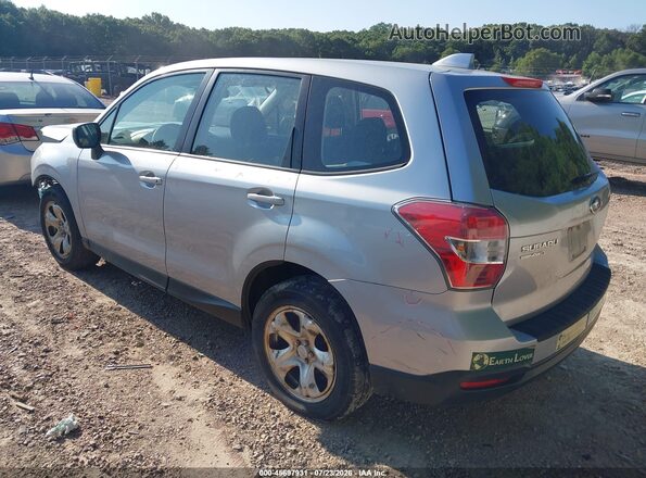 JF2SJAAC4GG429794 2016 SUBARU FORESTER Silver Rear left