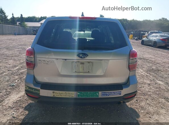 JF2SJAAC4GG429794 2016 SUBARU FORESTER Silver 