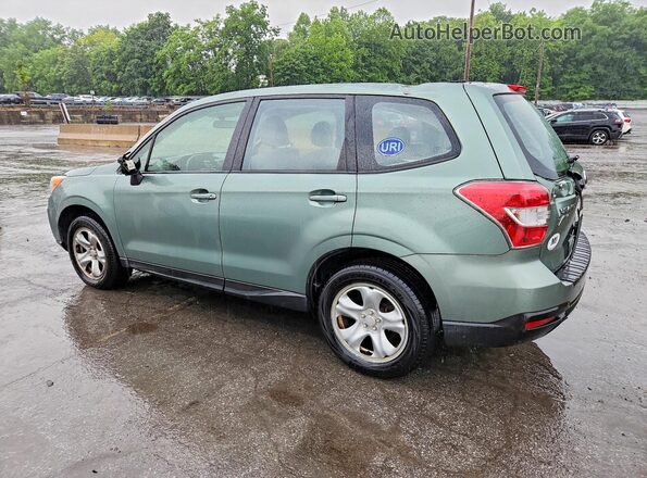 JF2SJAAC7GH473234 2016 SUBARU FORESTER Green Rear left