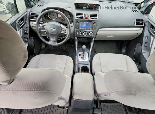 JF2SJAAC7GH473234 2016 SUBARU FORESTER Green Dashboard view