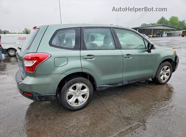 JF2SJAAC7GH473234 2016 SUBARU FORESTER Green Rear right