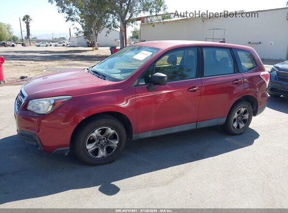 JF2SJAAC7JH557237 2018 SUBARU FORESTER Red Панорамний вид салону 360°