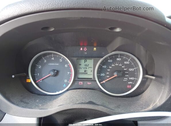 JF2SJAAC7JH557237 2018 SUBARU FORESTER Red Вид задніх сидінь