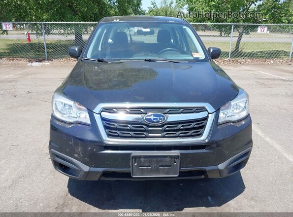 JF2SJAAC9HH517851 2017 SUBARU FORESTER Black Vista del cuadro de instrumentos