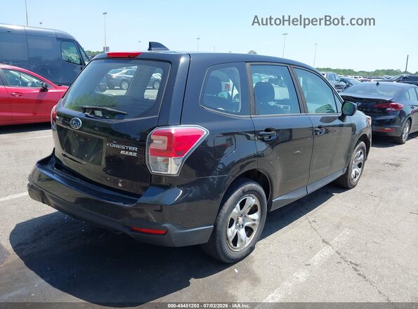JF2SJAAC9HH517851 2017 SUBARU FORESTER Black Trasero derecho
