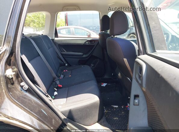 JF2SJAAC9HH517851 2017 SUBARU FORESTER Black Vista de la etiqueta del VIN