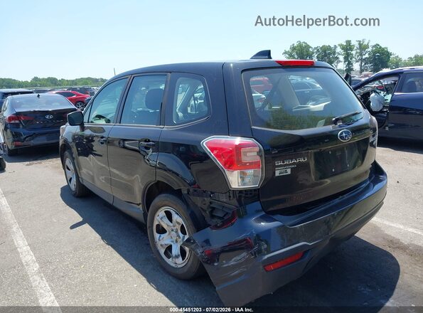 JF2SJAAC9HH517851 2017 SUBARU FORESTER Black Trasero izquierdo