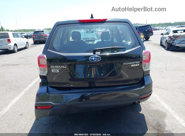 JF2SJAAC9HH517851 2017 SUBARU FORESTER Black 