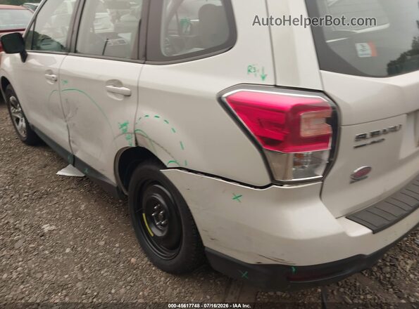 JF2SJAACXHH429293 2017 SUBARU FORESTER White წინა ხედი