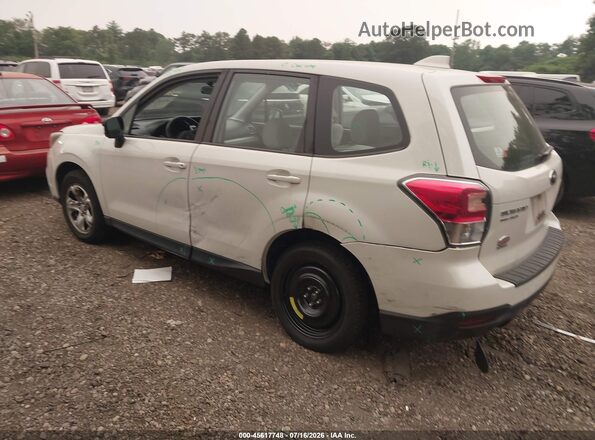JF2SJAACXHH429293 2017 SUBARU FORESTER White უკანა მარცხენა