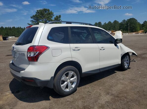 JF2SJABC0GH566496 2016 SUBARU FORESTER White Задня права чверть