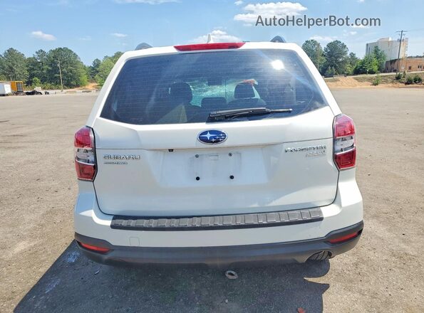 JF2SJABC0GH566496 2016 SUBARU FORESTER White Вид ззаду