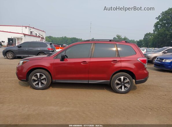 JF2SJABC0HH556584 2017 SUBARU FORESTER Red Панорамний вид салону 360°