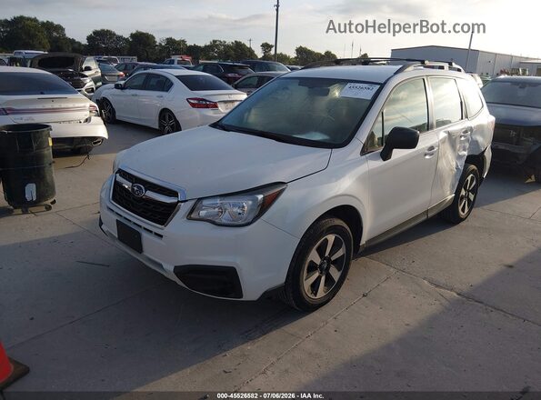 JF2SJABC0HH571537 2017 SUBARU FORESTER White Front left