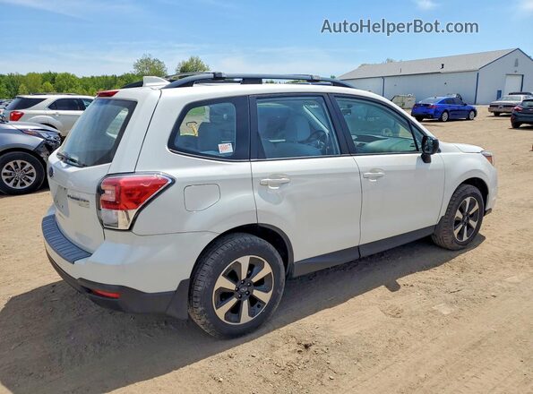 JF2SJABC0HH595577 2017 SUBARU FORESTER White Trasero derecho