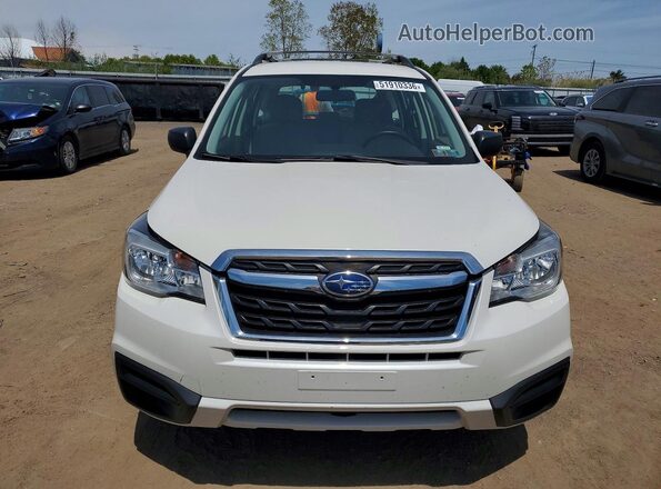 JF2SJABC0HH595577 2017 SUBARU FORESTER White Vista frontal