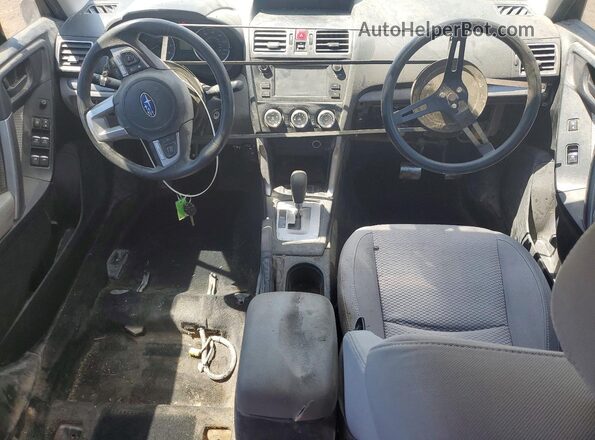 JF2SJABC0JH427847 2018 SUBARU FORESTER Gray წინა პანელის ხედი