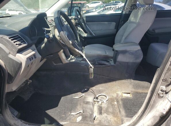 JF2SJABC0JH427847 2018 SUBARU FORESTER Gray წინა სალონის ხედი