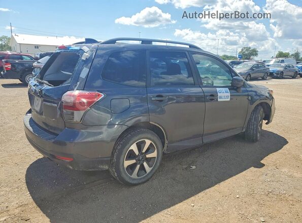JF2SJABC0JH427847 2018 SUBARU FORESTER Gray უკანა მარჯვენა