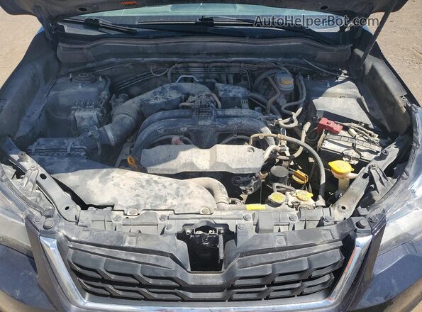 JF2SJABC0JH427847 2018 SUBARU FORESTER Gray ძრავის განყოფილების ხედი