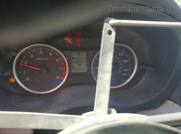 JF2SJABC0JH427847 2018 SUBARU FORESTER Gray ხელსაწყოთა პანელის ხედი
