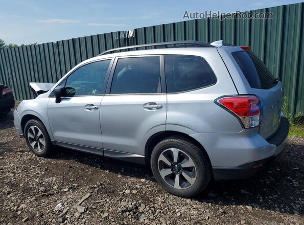 JF2SJABC0JH463294 2018 SUBARU FORESTER Серебряный Задняя левая четверть