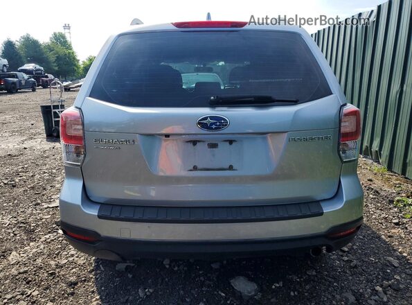 JF2SJABC0JH463294 2018 SUBARU FORESTER Серебряный Вид сзади